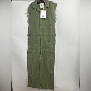 ONE TEASPOON Girl's Militare Safari Camp Overalls Size 10-12 $219 NWT